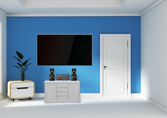 an aesthetic room full of meaning and there is a karoke place