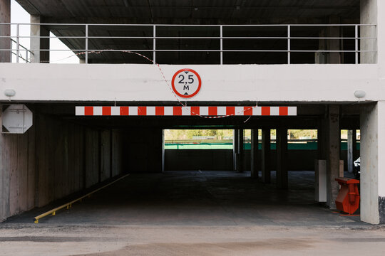 parking outdoors
