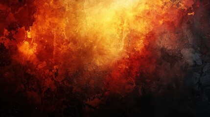 Fiery, dynamic abstract background