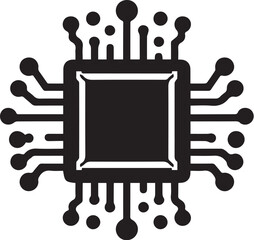 Microchip Vector Icon