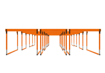 Hurdles in a row
