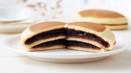 Scrumptious Japanese Pancake with Sweet Filling - A Culinary Delight