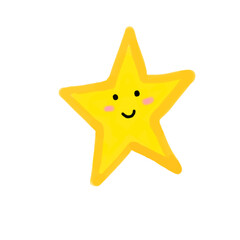 3d golden star