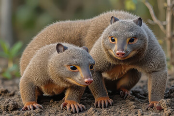 Mesmerizing Ink in Water: Close-Up Swirling Patterns of Coral & Indigo