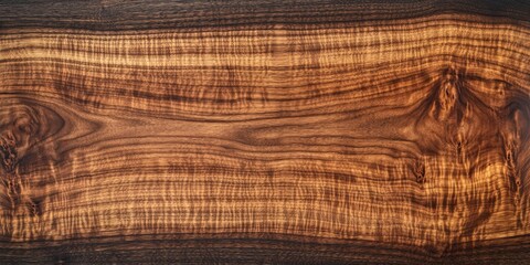 Detailed close-up view of rich wood grain.