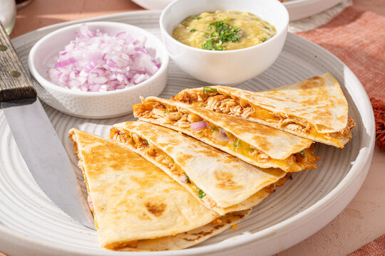 Cheesy Chicken Quesadilla