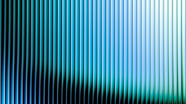 Ribbed, Decorative Architectural Glass Texture