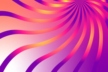 Colorful Abstract Spiral Top View Background