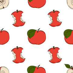 Seamless cute pattern. Pattern for textiles in hand draw style