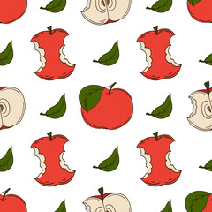 Seamless cute pattern. Pattern for textiles in hand draw style