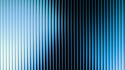 Abstract Blue Metallic Vertical Lines Background