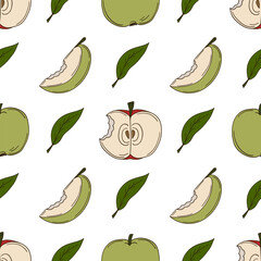 Seamless cute pattern. Pattern for textiles in hand draw style