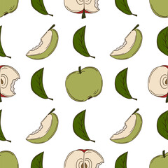 Seamless cute pattern. Pattern for textiles in hand draw style