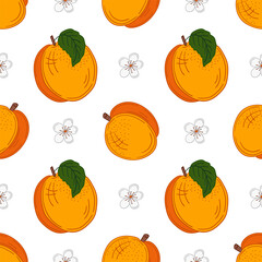 Seamless cute pattern. Pattern for textiles in hand draw style