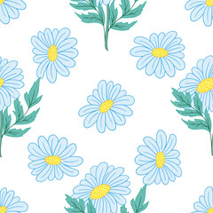 Seamless cute pattern. Pattern for textiles in hand draw style
