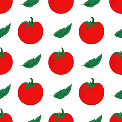 Pattern for textile or kitchen in hand draw style. Seamless pattern