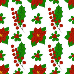 Pattern for textile or kitchen in hand draw style. Seamless pattern