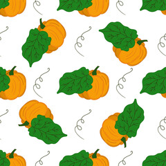 Pattern for textile or kitchen in hand draw style. Seamless pattern