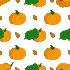 Pattern for textile or kitchen in hand draw style. Seamless pattern