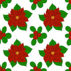 Pattern for textile or kitchen in hand draw style. Seamless pattern