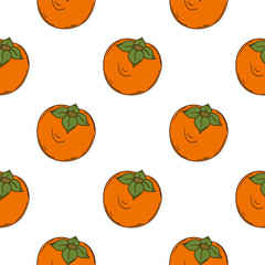 Pattern for textile or kitchen in hand draw style. Seamless pattern