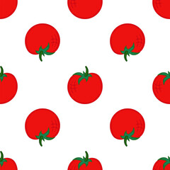 Pattern for textile or kitchen in hand draw style. Seamless pattern