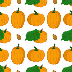 Pattern for textile or kitchen in hand draw style. Seamless pattern