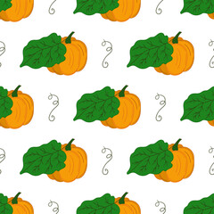 Pattern for textile or kitchen in hand draw style. Seamless pattern