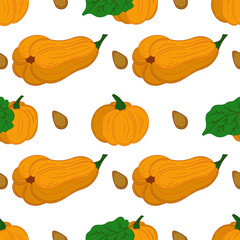 Pattern for textile or kitchen in hand draw style. Seamless pattern