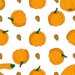 Pattern for textile or kitchen in hand draw style. Seamless pattern