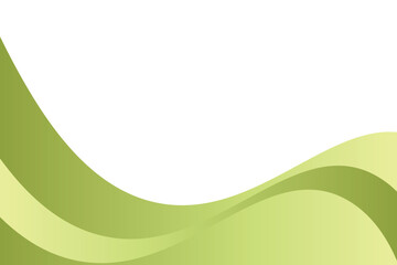 abstract green background with waves