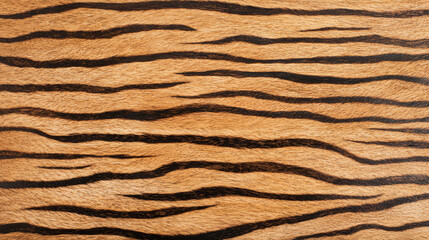 Orange and black tiger stripes create a bold, natural pattern, evoking the wild beauty of a tiger"s fur.