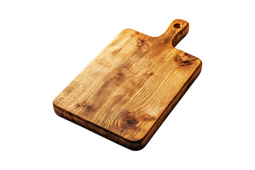 Cutting board isolated on transparent background