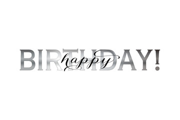 HAPPY BIRTHDAY（誕生日おめでとう）
よく目立つロゴマーク
