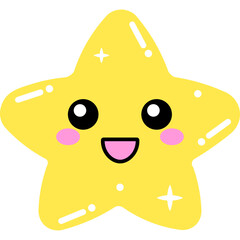 Cute Star Illustration