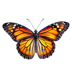 Fototapeta premium Stunning Monarch Butterfly Image: High-Resolution Nature Photography