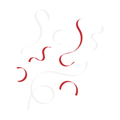 Indonesian Flag Confetti