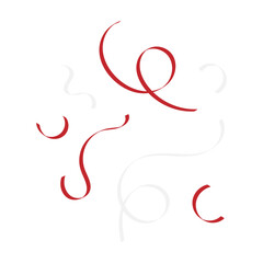 Indonesian Flag Confetti