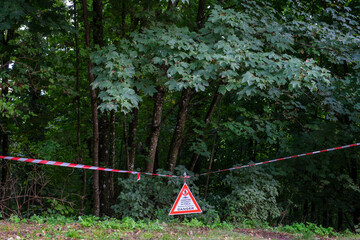 Avertissement travaux forestiers