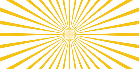 Background illustration of a yellow image that spreads radially