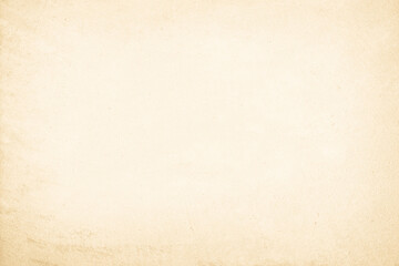Colour old concrete wall texture background. Close up retro plain cream color cement wall background texture. Design paper vintage parchment element.