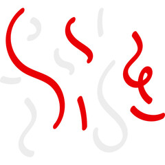 Indonesian Flag Confetti