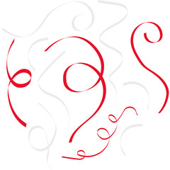 Indonesian Flag Confetti