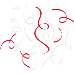 Indonesian Flag Confetti