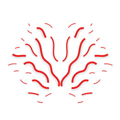 Indonesian Flag Confetti