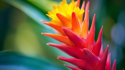 Nature up close. Focus on a flower or plant detail. Blurred background. Natural outdoor scene.
