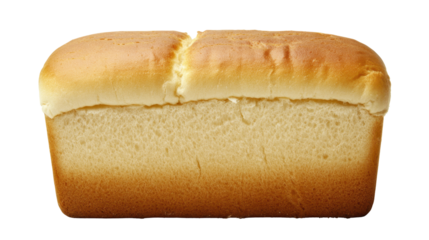 Freshly Baked Golden Brown Loaf of Bread with Soft Texture and Delicious Aroma
