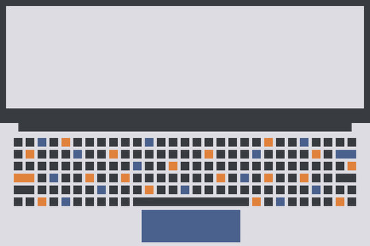 Elongated laptop