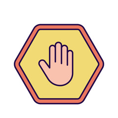 Obraz premium prevention sign