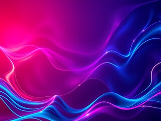 Fototapeta premium an image of a colorful abstract background with waves, there is a very colorful abstract background with a wave of light